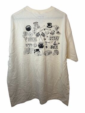 Macklemore Bogey Boy Ben Tattoo Graphic T-Shirt NWOT